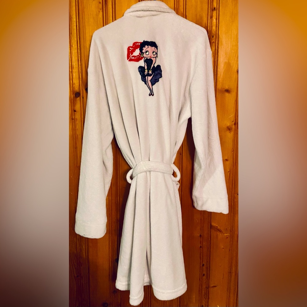 Retro/Vintage BETTY BOOP Plush Bathrobe